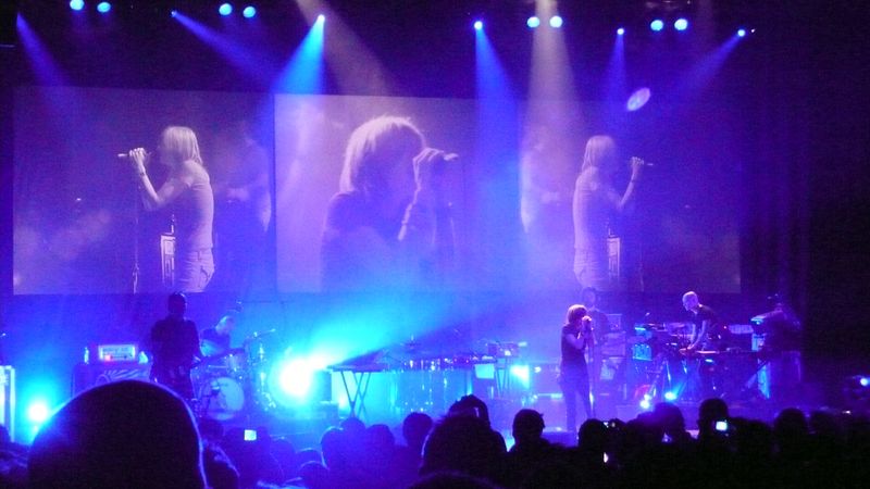 Portishead at Hammersmith Apollo, London on April 10 2008