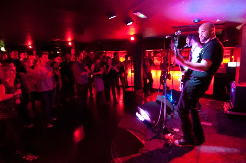 Throwing Needles at Punk, London on August 13 2011
