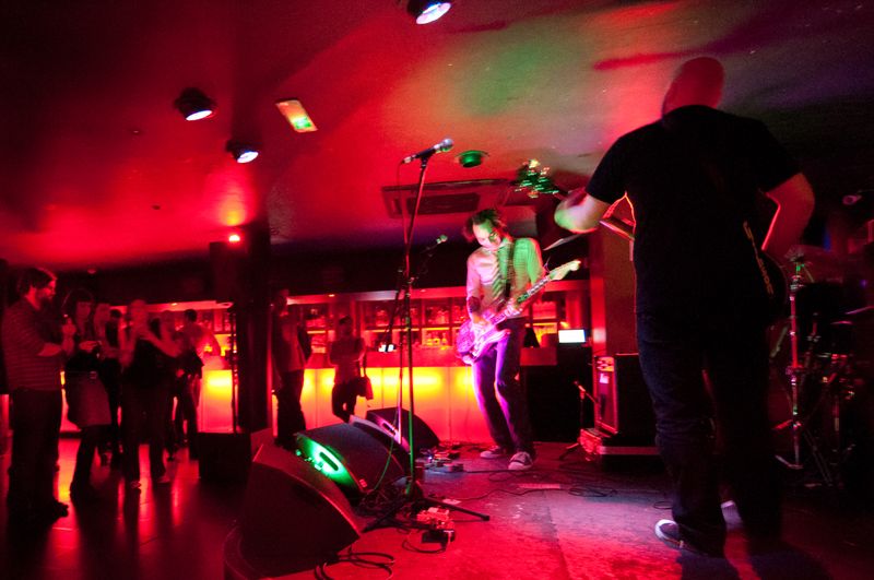 Throwing Needles at Punk, London on August 13 2011