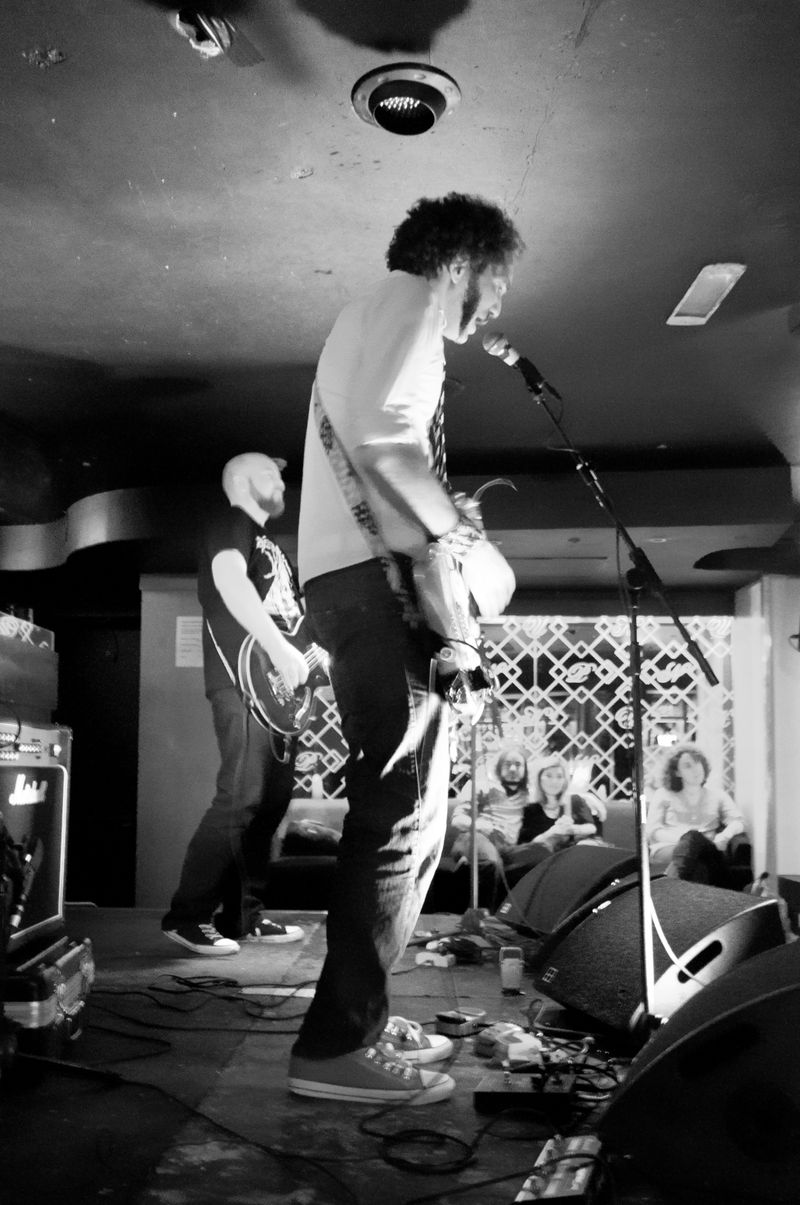 Throwing Needles at Punk, London on August 13 2011