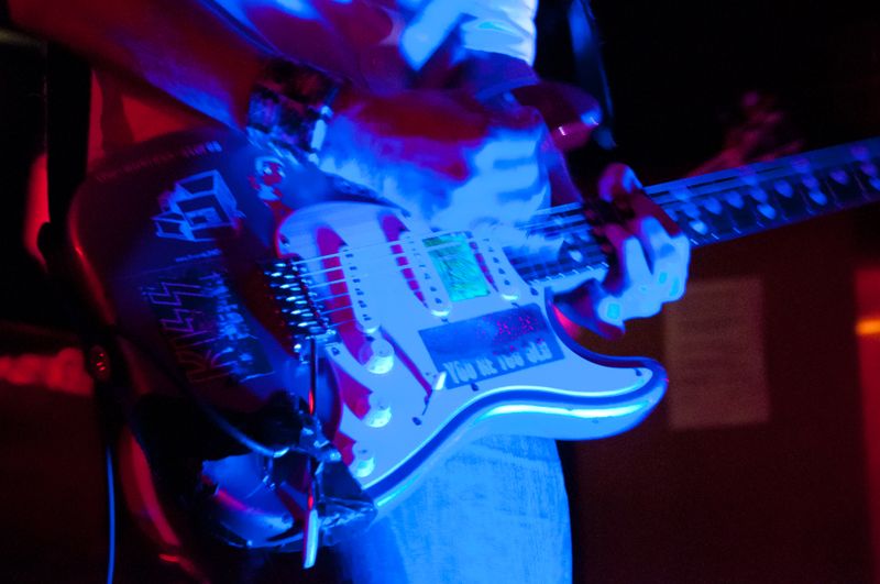Throwing Needles at Punk, London on August 13 2011