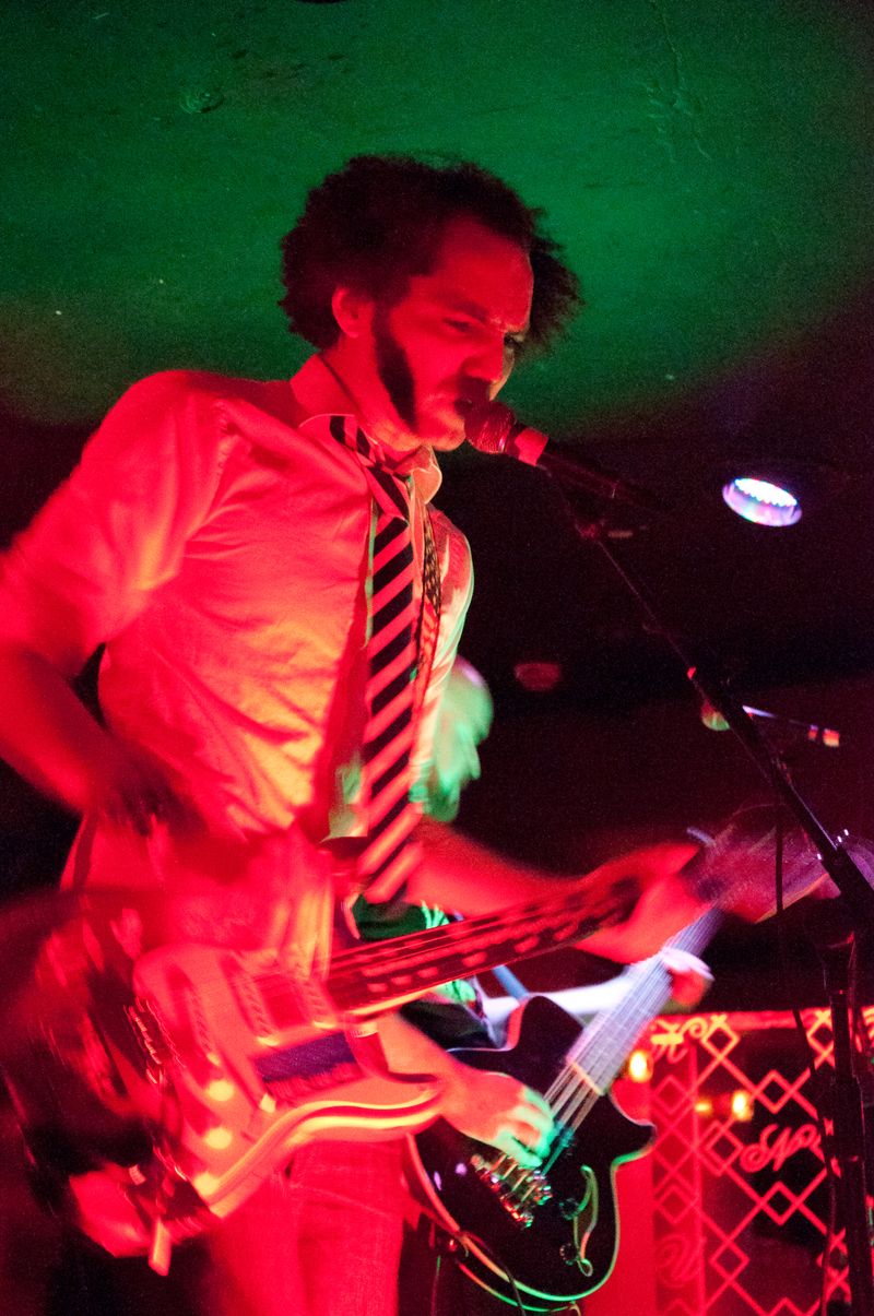 Throwing Needles at Punk, London on August 13 2011