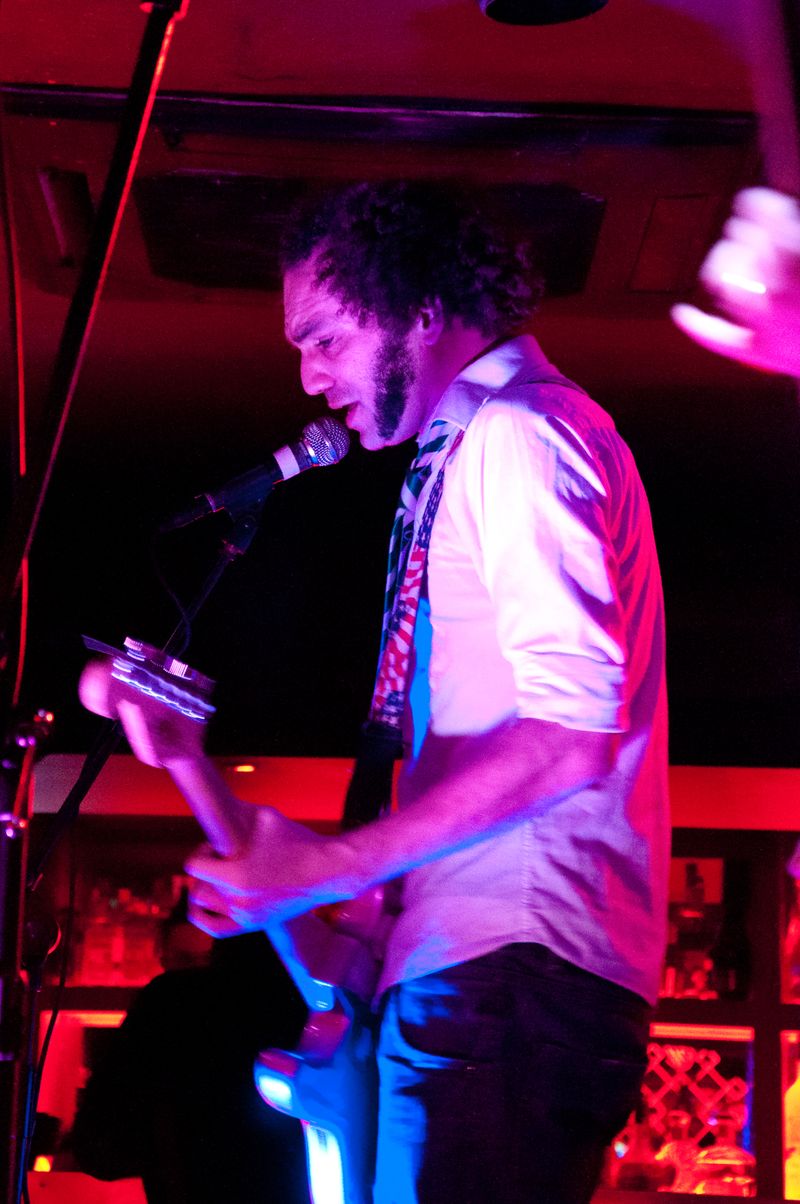 Throwing Needles at Punk, London on August 13 2011