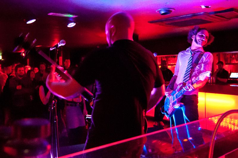 Throwing Needles at Punk, London on August 13 2011