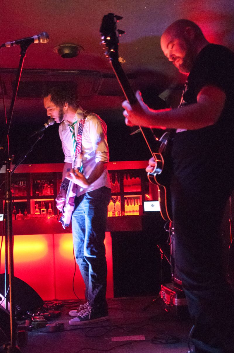 Throwing Needles at Punk, London on August 13 2011