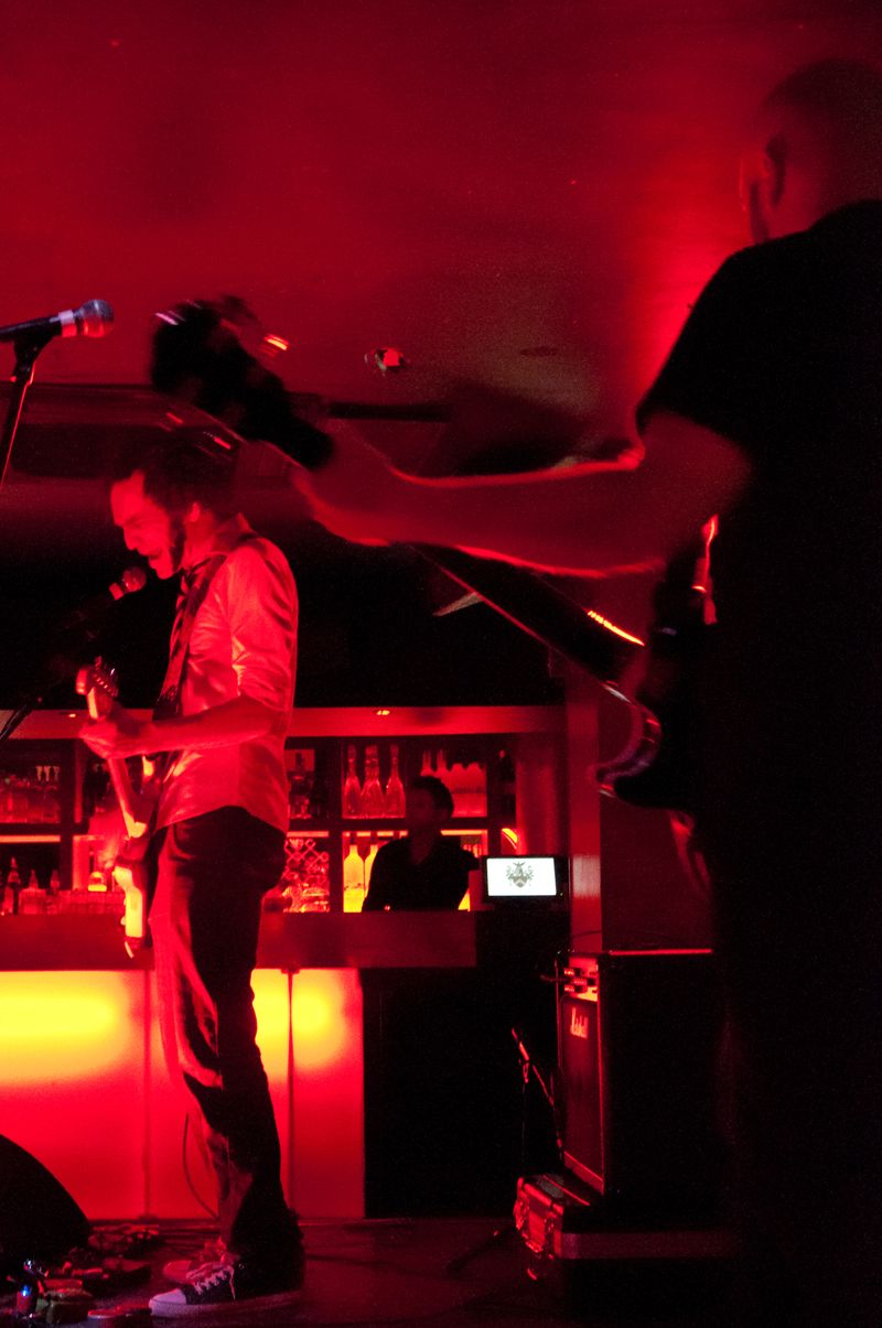 Throwing Needles at Punk, London on August 13 2011