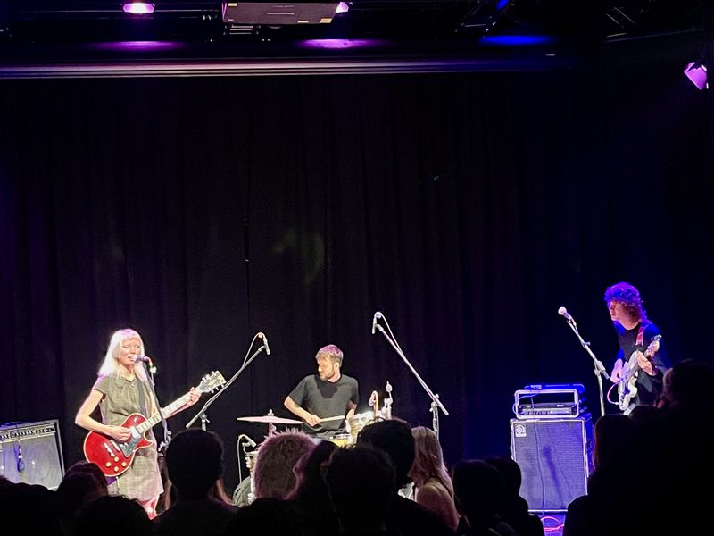 Elly Mae on stage at Newtown Community Centre, 4 September 2026